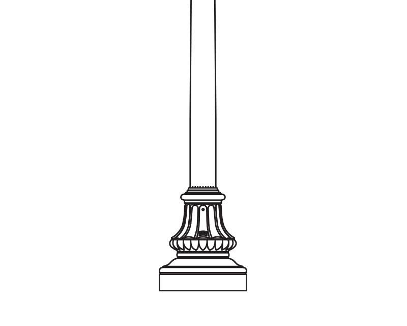 Anchor Base Post (348-)